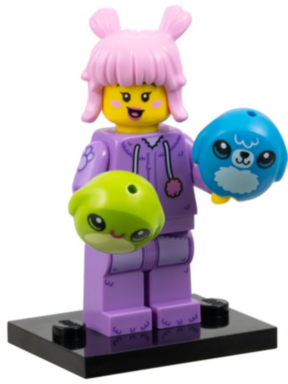LEGO SERIES 27 "Plush Toy Collector" 27-5 With stand, pamphlet, access and box.